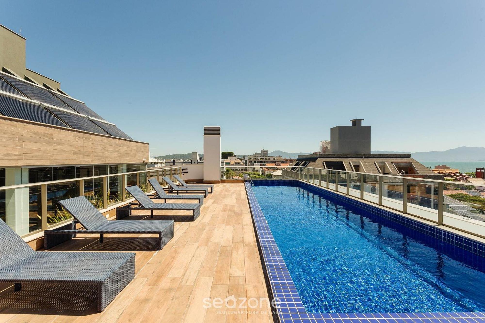 Lindo Studio Moderno A 300M Da Praia Jurere Elu106 Florianópolis Exterior foto